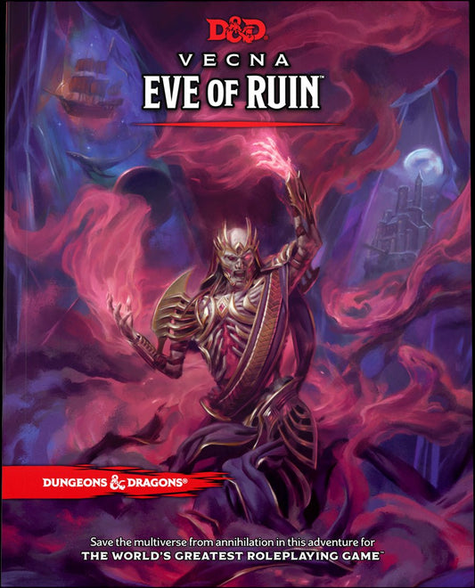 Dungeons & Dragons RPG: Vecna Eve of Ruin Hard Cover (Preorder) from WIZARDS OF THE COAST, INC at The Compleat Strategist