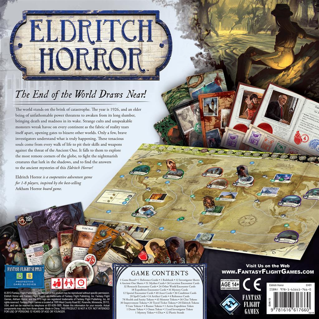 Eldritch Horror Board Games The Compleat Strategist