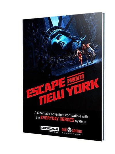 Everyday Heroes RPG: Escape from New York Cinematic Adventure from Evil Genius Games at The Compleat Strategist