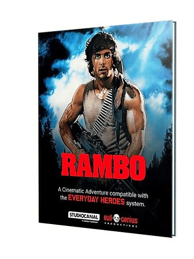 Everyday Heroes RPG: Rambo Cinematic Adventure from Evil Genius Games at The Compleat Strategist