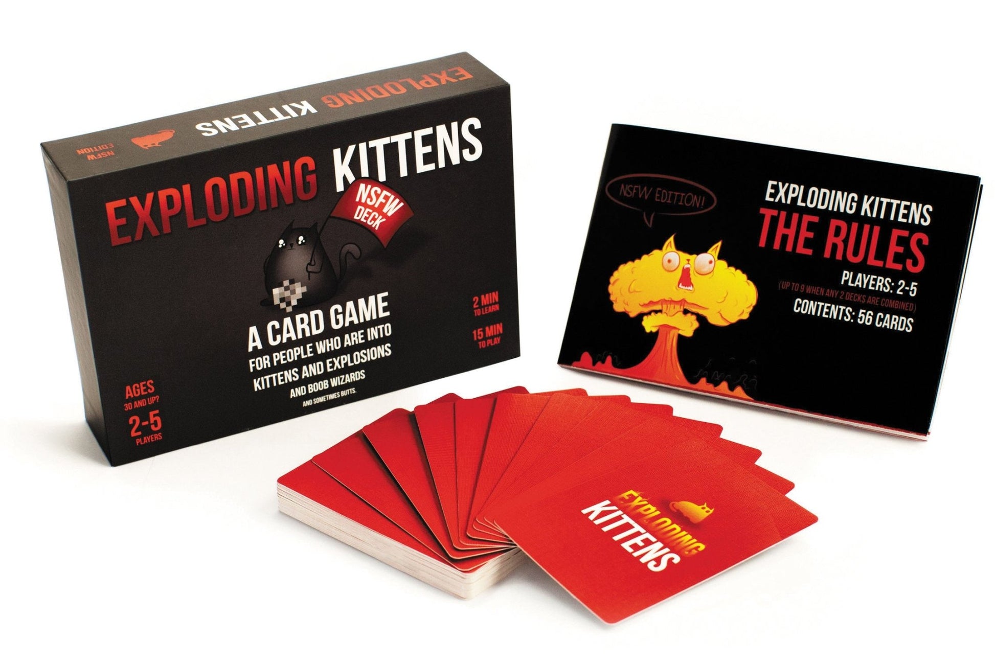Exploding Kittens NSFW Edition from Exploding Kittens LLC at The Compleat Strategist