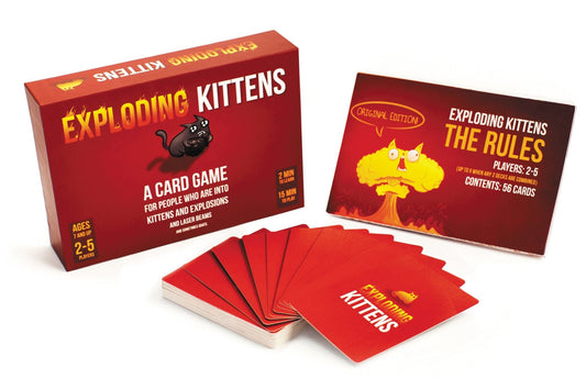 Exploding Kittens Original Edition from Exploding Kittens LLC at The Compleat Strategist