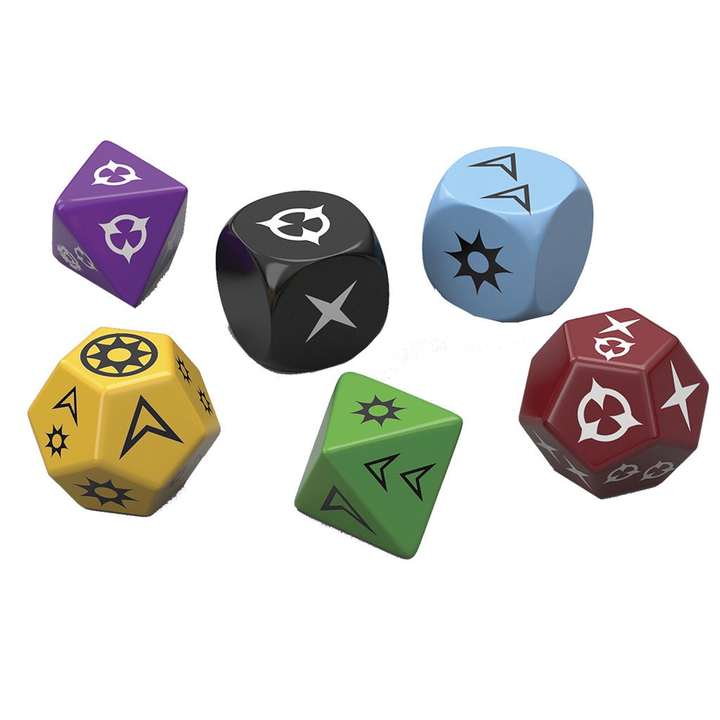 Genesys Roleplaying Dice Pack (Preorder) from Edge at The Compleat Strategist