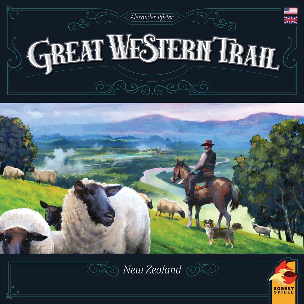 Great Western Trail: New Zealand from Eggertspiele at The Compleat Strategist