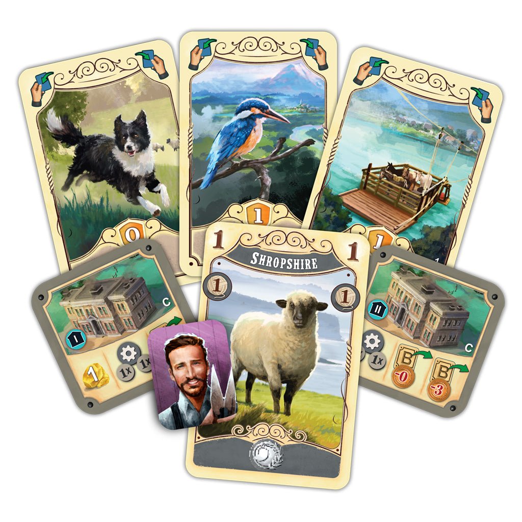 Great Western Trail: New Zealand from Eggertspiele at The Compleat Strategist