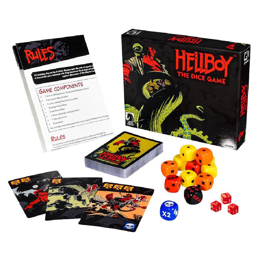 Hellboy: The Dice Game (Preorder) - The Compleat Strategist