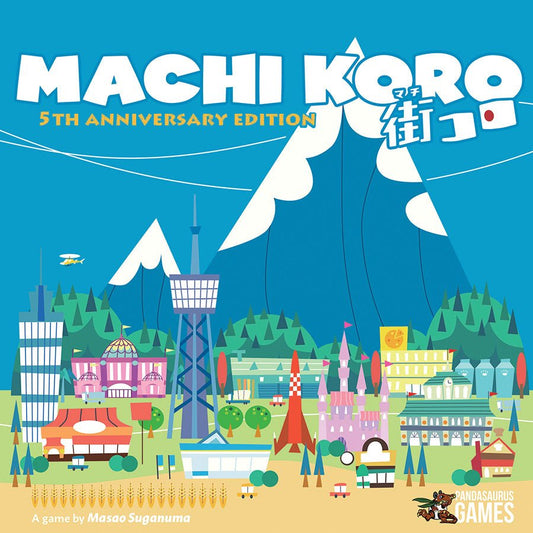 Machi Koro: 5th Anniversary Edition Family Game The Compleat Strategist