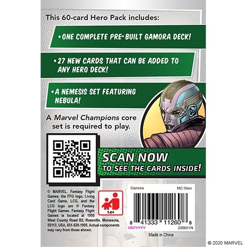 Marvel Champions: Gamora Hero Pack - The Compleat Strategist