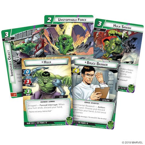 Marvel Champions: Hulk Hero Pack from Fantasy Flight Games at The Compleat Strategist