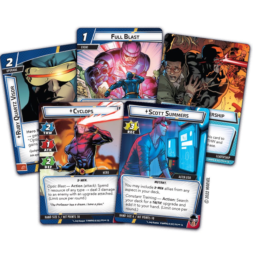 Marvel Champions: The Card Game - Cyclops Hero Pack - The Compleat Strategist