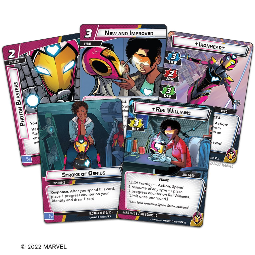 Marvel Champions: The Card Game Ironheart Hero Pack - The Compleat Strategist