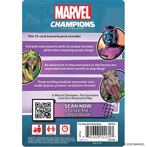 Marvel Champions: The Once and Future Kang from Fantasy Flight Games at The Compleat Strategist