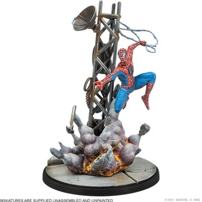 Marvel Crisis Protocol Amazing Spider-Man & Black Cat Character Pack - The Compleat Strategist