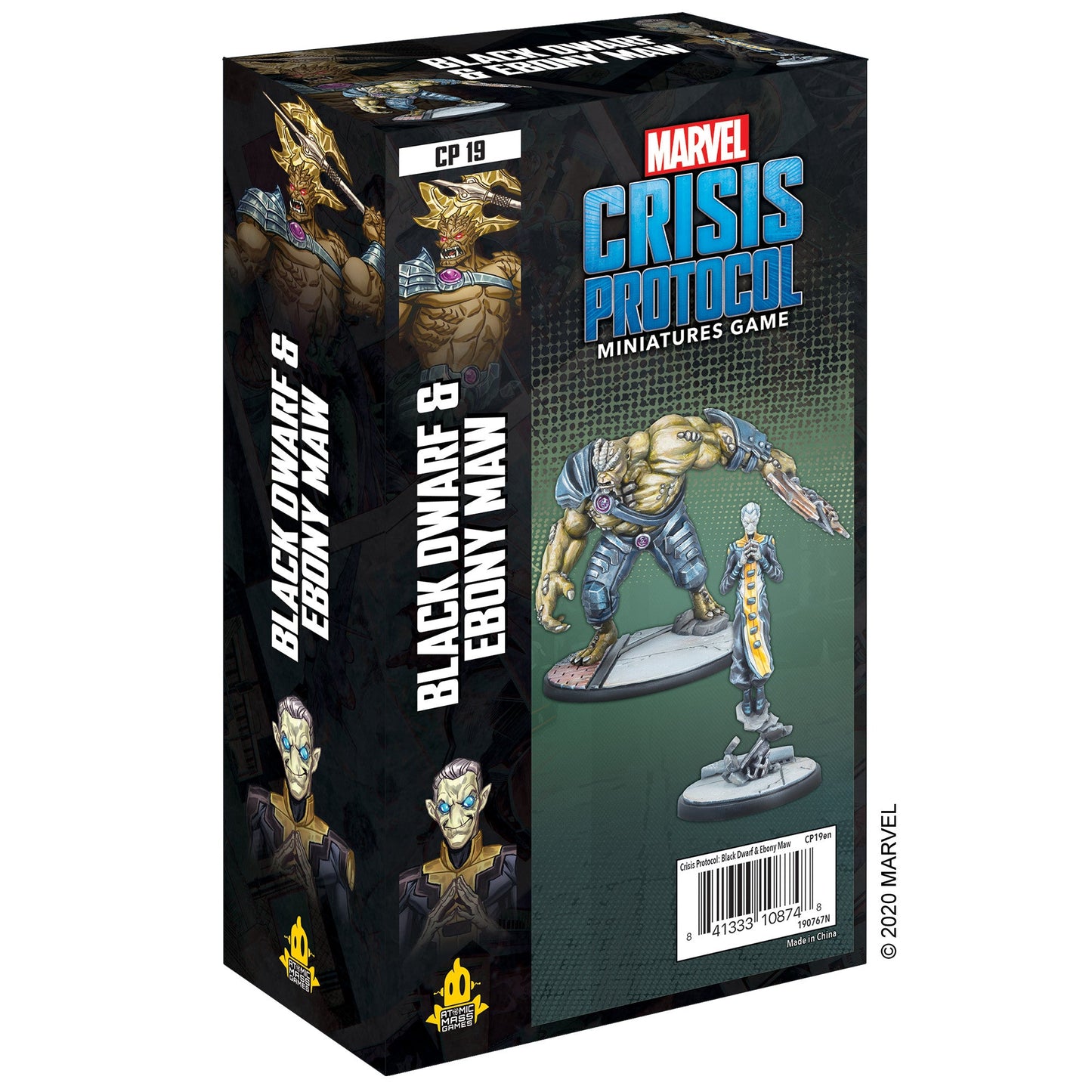 Marvel Crisis Protocol Black Dwarf & Ebony Maw from Atomic Mass Games at The Compleat Strategist