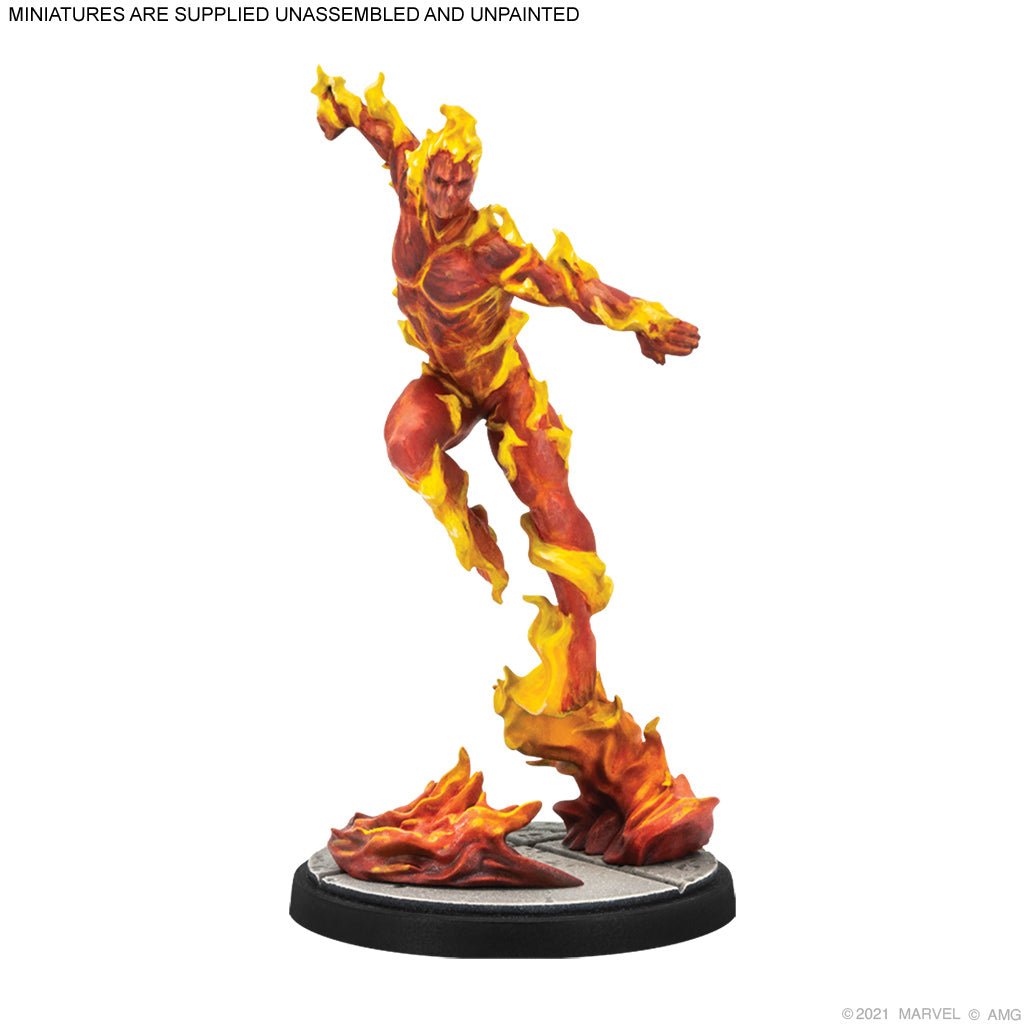 Marvel: Crisis Protocol - Captain America & The Original Human Torch from Atomic Mass Games at The Compleat Strategist