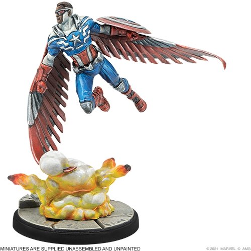 Marvel Crisis Protocol Captain America & War Machine Character Pack - The Compleat Strategist