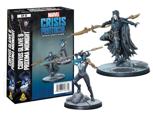 Marvel Crisis Protocol Corvus Glaive and Proxima Midnight Character Pack from Atomic Mass Games at The Compleat Strategist