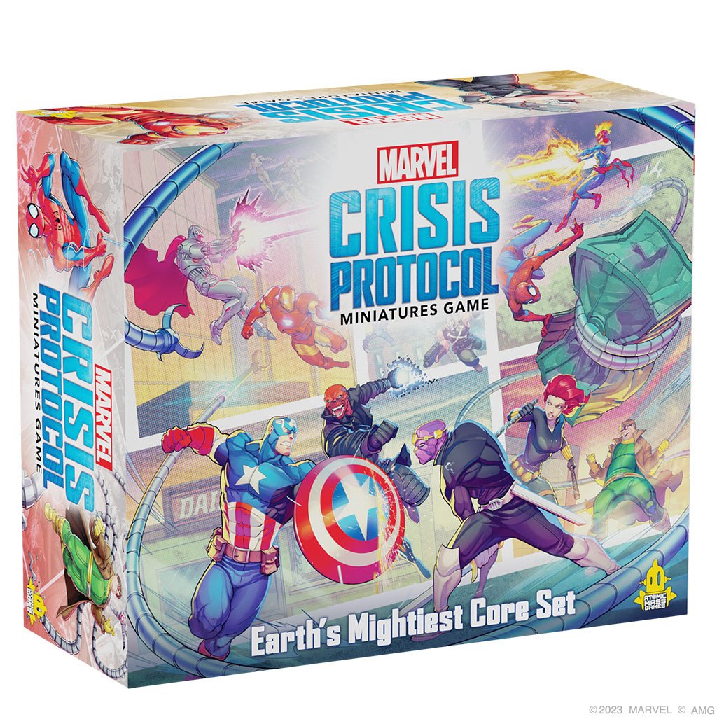 Marvel: Crisis Protocol - Earth's Mightiest Core Set (Preorder) from Atomic Mass Games at The Compleat Strategist
