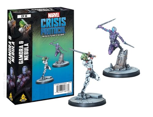 Marvel Crisis Protocol Gamora and Nebula Character Pack - The Compleat Strategist
