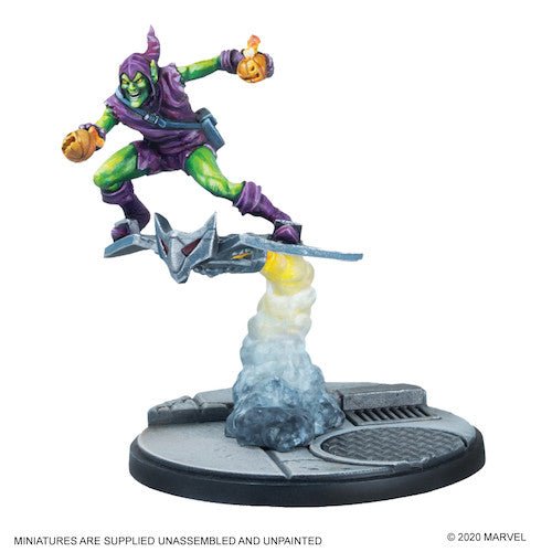 Marvel Crisis Protocol Green Goblin Character Pack from Atomic Mass Games at The Compleat Strategist
