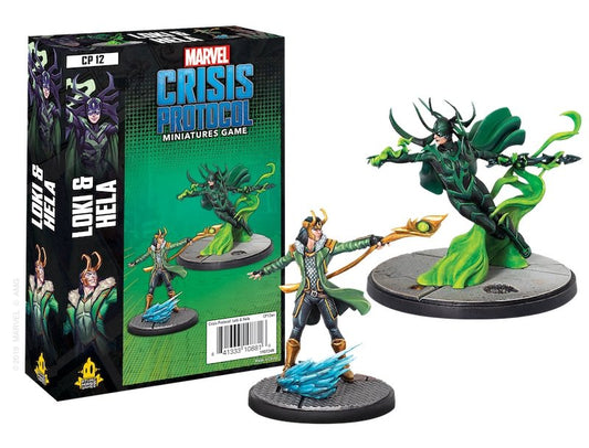 Marvel Crisis Protocol Loki and Hela Character Pack from Atomic Mass Games at The Compleat Strategist