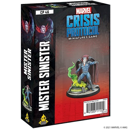 Marvel Crisis Protocol Mr. Sinister Character Pack - The Compleat Strategist