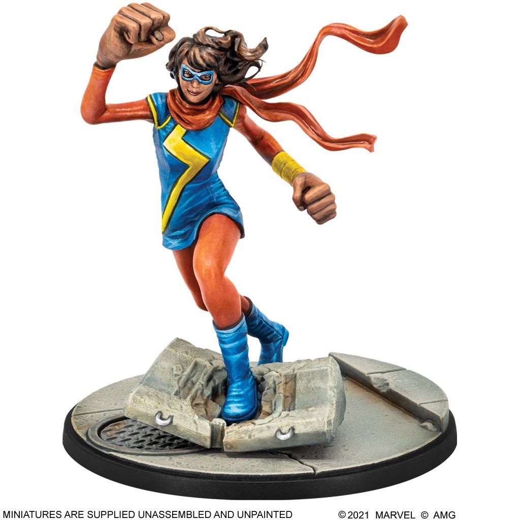 Marvel Crisis Protocol Ms. Marvel Character Pack - The Compleat Strategist