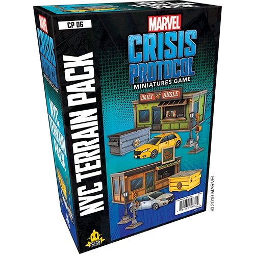 Marvel Crisis Protocol NYC Terrain Collectible Miniatures Games The Compleat Strategist