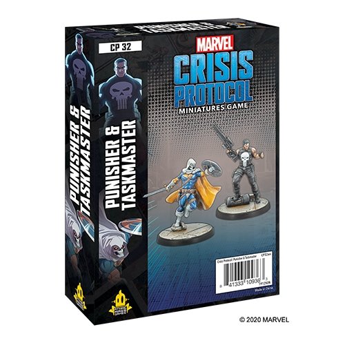 Marvel Crisis Protocol Punisher & Taskmaster Character Pack from Atomic Mass Games at The Compleat Strategist
