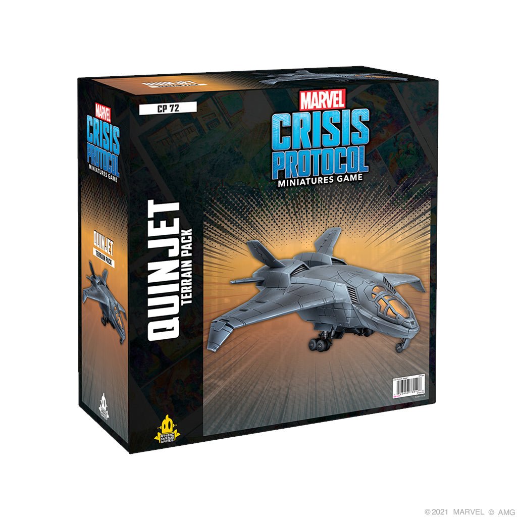 Marvel: Crisis Protocol - Quinjet Terrain Pack Collectible Miniatures Games The Compleat Strategist