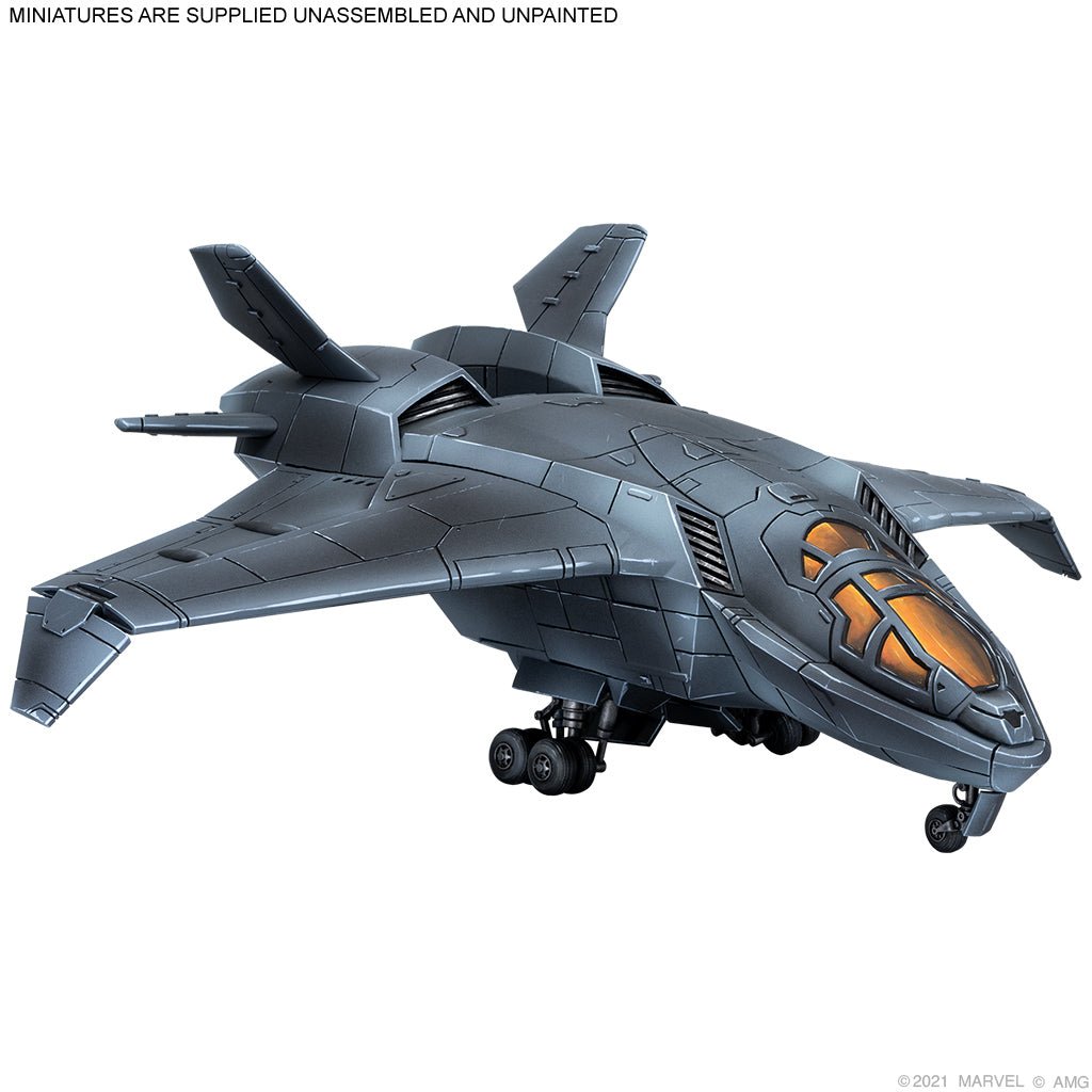 Marvel: Crisis Protocol - Quinjet Terrain Pack Collectible Miniatures Games The Compleat Strategist