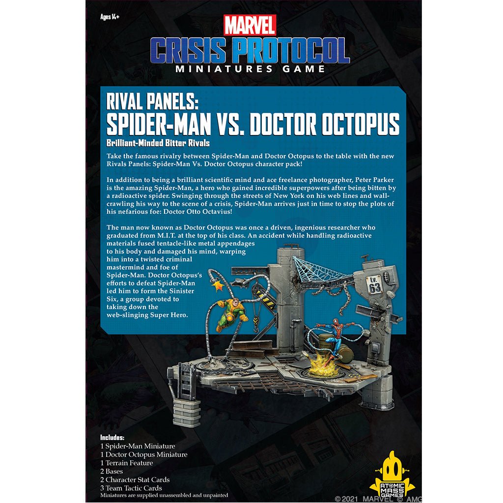 Marvel Crisis Protocol Rival Panels: Spider-Man vs Doctor Octopus - The Compleat Strategist