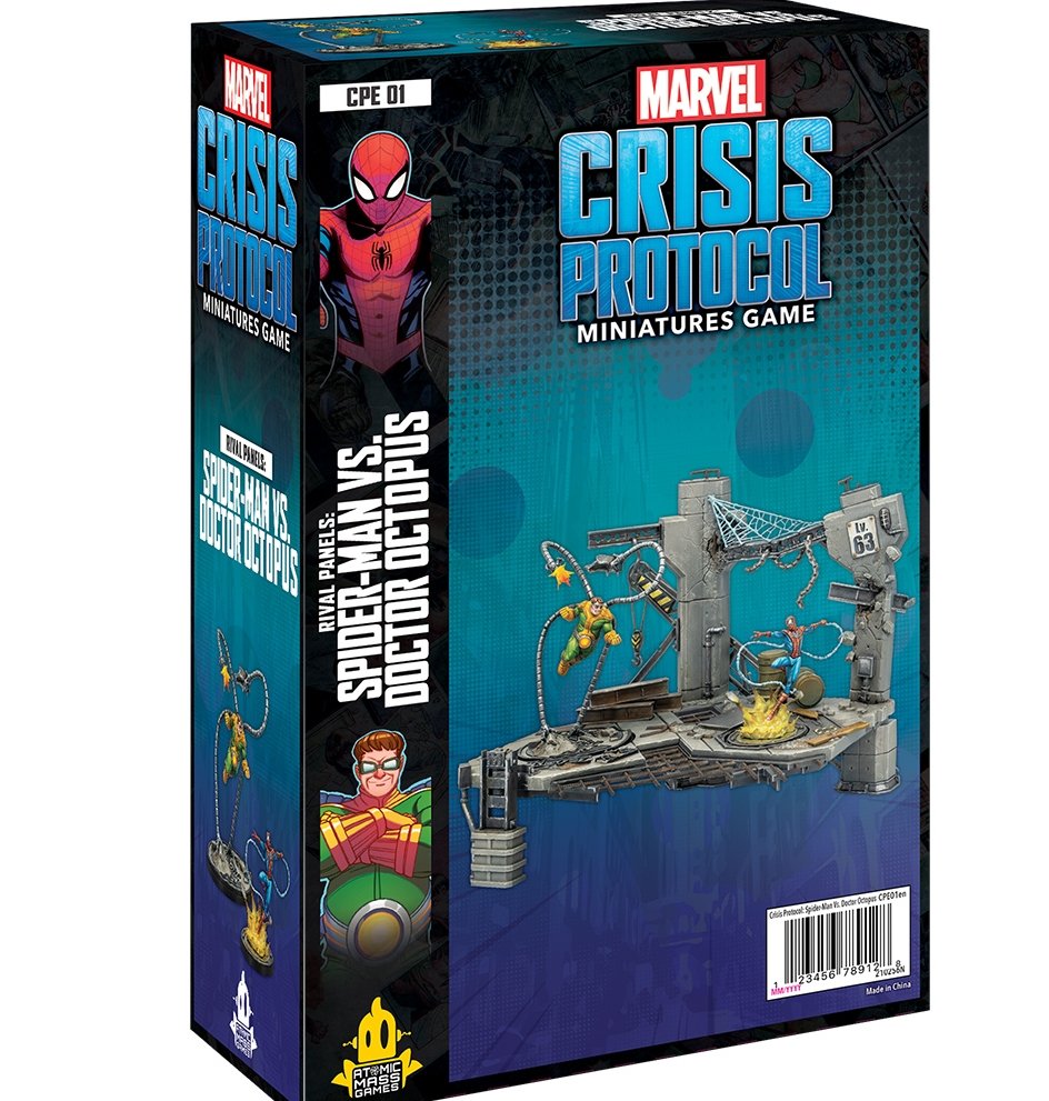 Marvel Crisis Protocol Rival Panels: Spider-Man vs Doctor Octopus from Atomic Mass Games at The Compleat Strategist