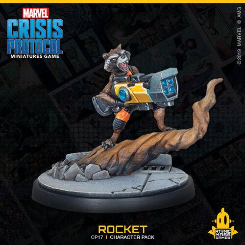 Marvel Crisis Protocol Rocket and Groot Character Pack from Atomic Mass Games at The Compleat Strategist