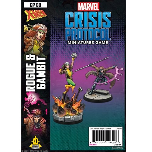 Marvel Crisis Protocol Rogue & Gambit Character Pack from Atomic Mass Games at The Compleat Strategist