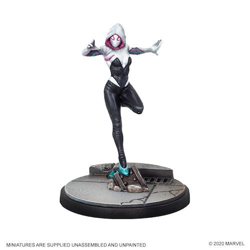 Marvel Crisis Protocol Spider-Man & Ghost-Spider Character Pack - The Compleat Strategist