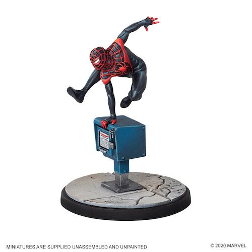 Marvel Crisis Protocol Spider-Man & Ghost-Spider Character Pack from Atomic Mass Games at The Compleat Strategist