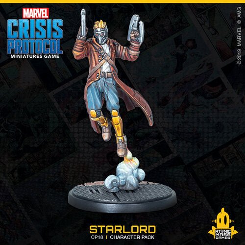 Marvel Crisis Protocol Star-Lord Character Pack from Atomic Mass Games at The Compleat Strategist