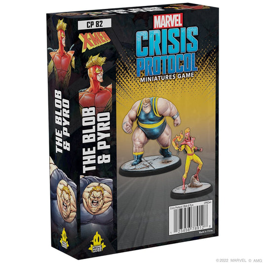 Marvel Crisis Protocol: The Blob and Pyro from Atomic Mass Games at The Compleat Strategist