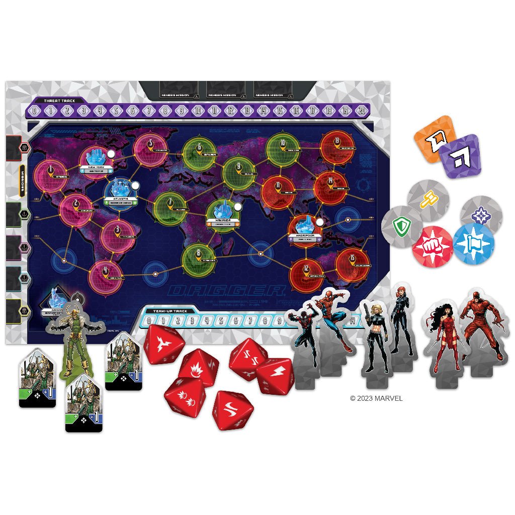 Marvel: D.A.G.G.E.R. Board Games The Compleat Strategist