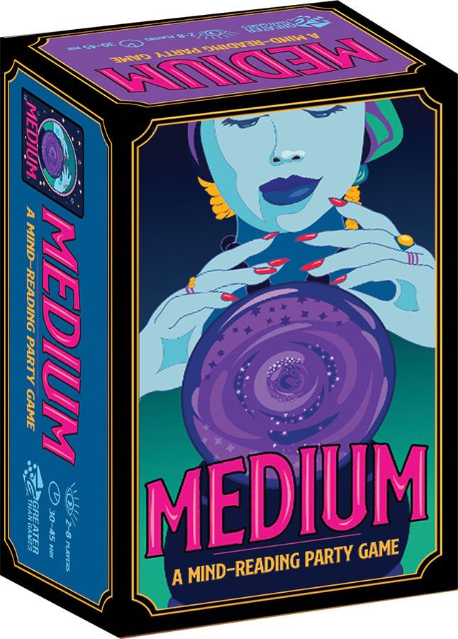 Medium A Mind-Reading Party Game from GREATER THAN GAMES LLC at The Compleat Strategist
