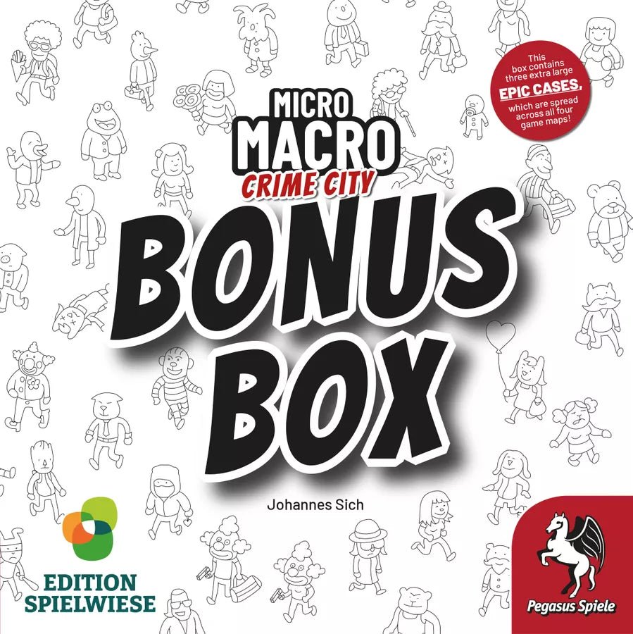 MicroMacro: Crime City - Bonus Box Expansion Board Games The Compleat Strategist