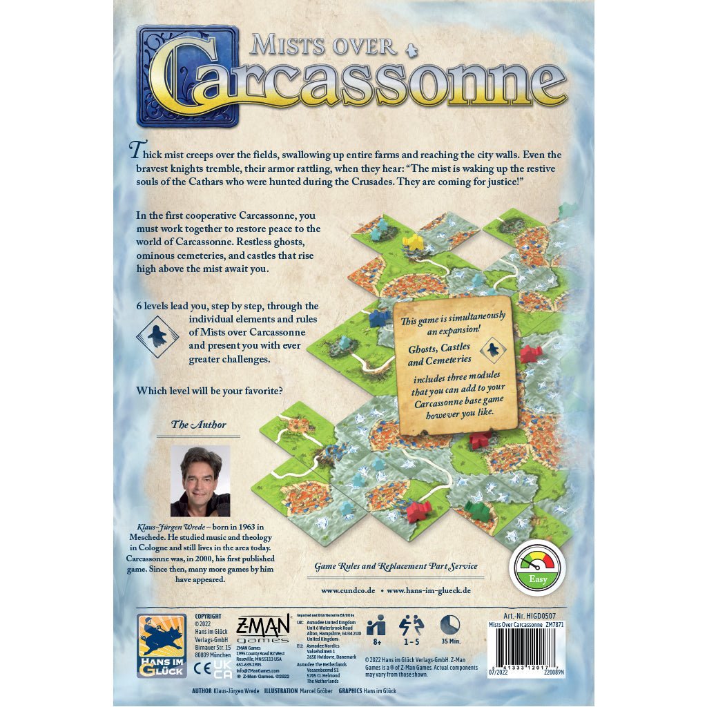 Mists Over Carcassonne (Preorder) - The Compleat Strategist