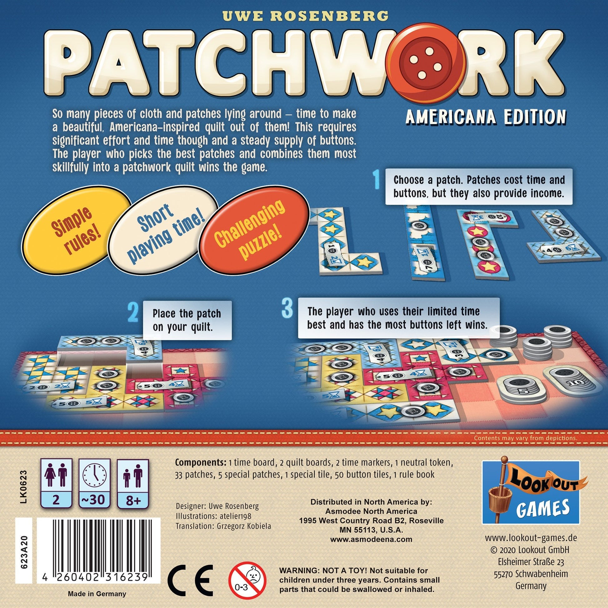 Patchwork Americana The Compleat Strategist