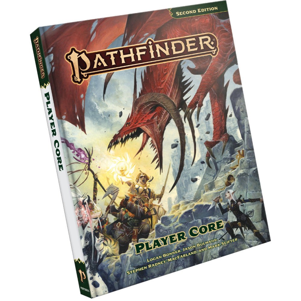 Pathfinder RPG: Player Core Rulebook Hardcover Role Playing Games The Compleat Strategist