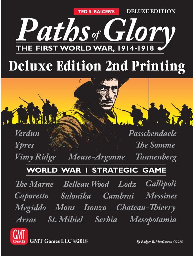 Paths of Glory, Deluxe Edition, 2nd Printing from GMT Games at The Compleat Strategist