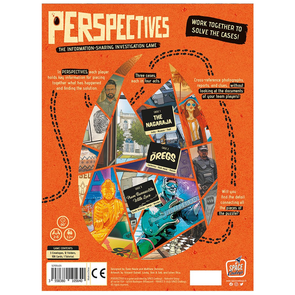 Perspectives - Orange Box (Preorder) from Space Cowboys at The Compleat Strategist