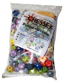 Pound of Dice from Chessex at The Compleat Strategist
