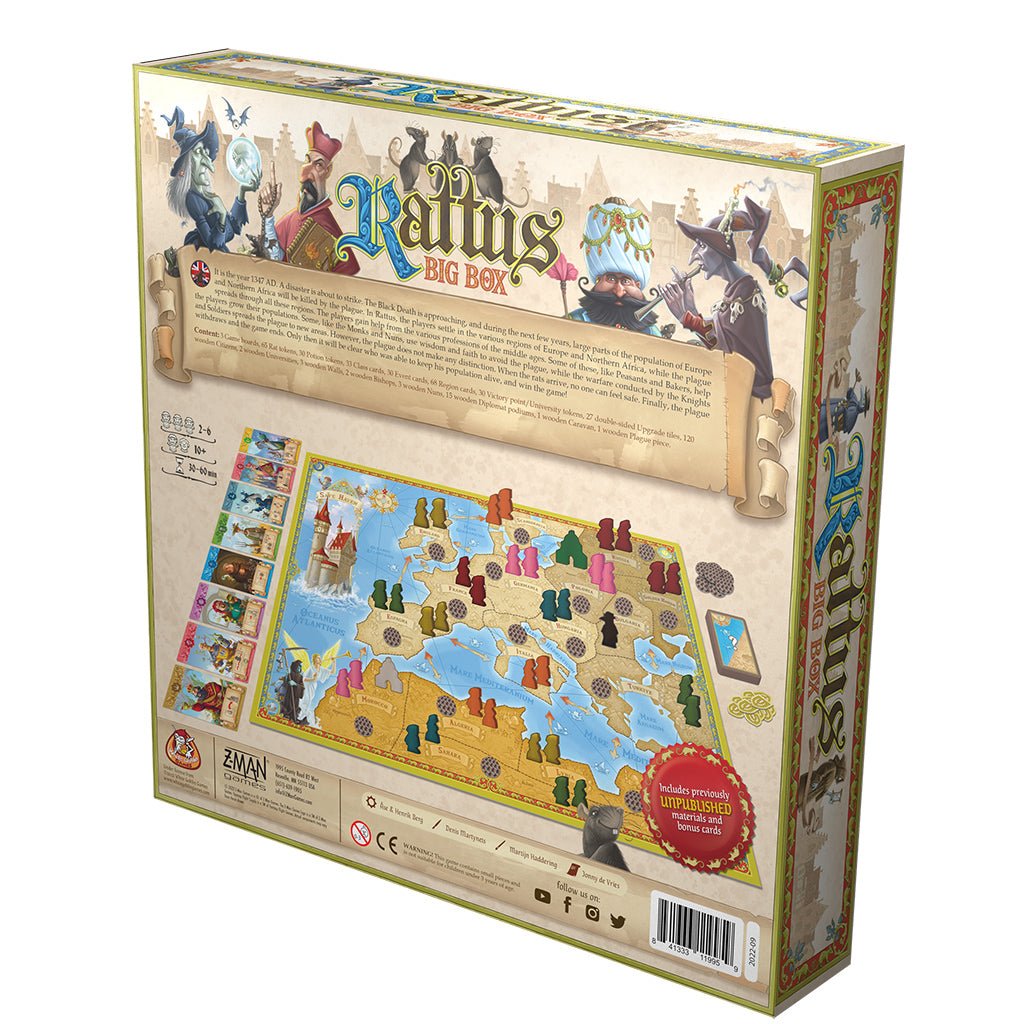 Rattus Big Box Board Games The Compleat Strategist