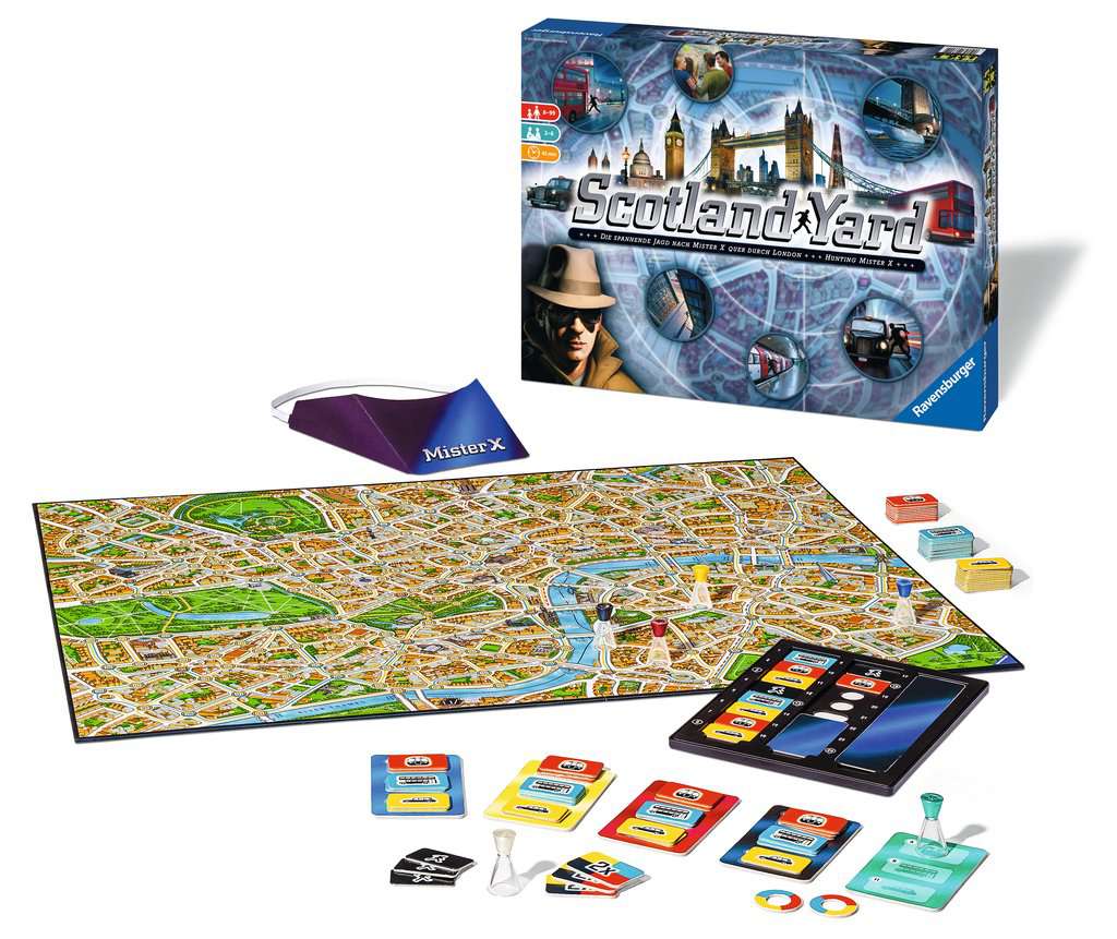 Scotland Yard Board Games The Compleat Strategist